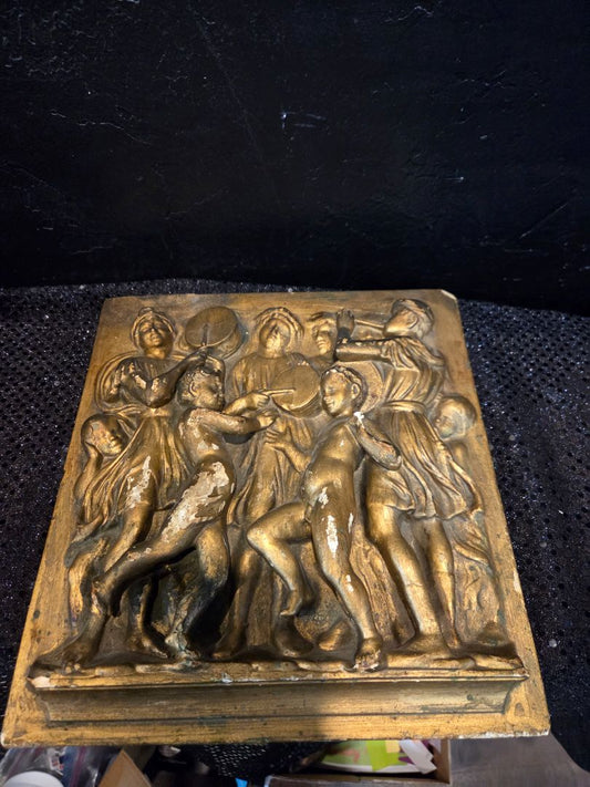 Important Panel From The Cantoria By Luca Della Robbia 19th Century