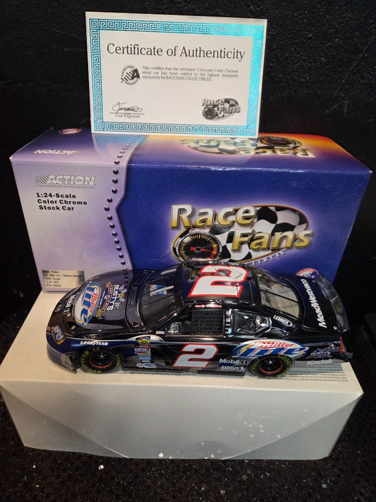 2005 Action Rusty Wallace #2 Miller Lite/Dayton Chrome Diecast Nascar