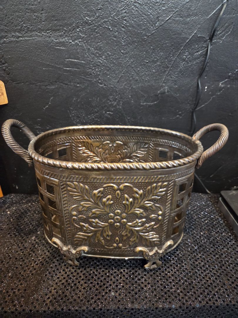 Brass Storage Bin
