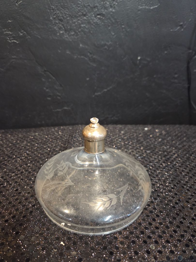 1950's Maurice Duchin NY Sterling Silver Candy Dish Lid