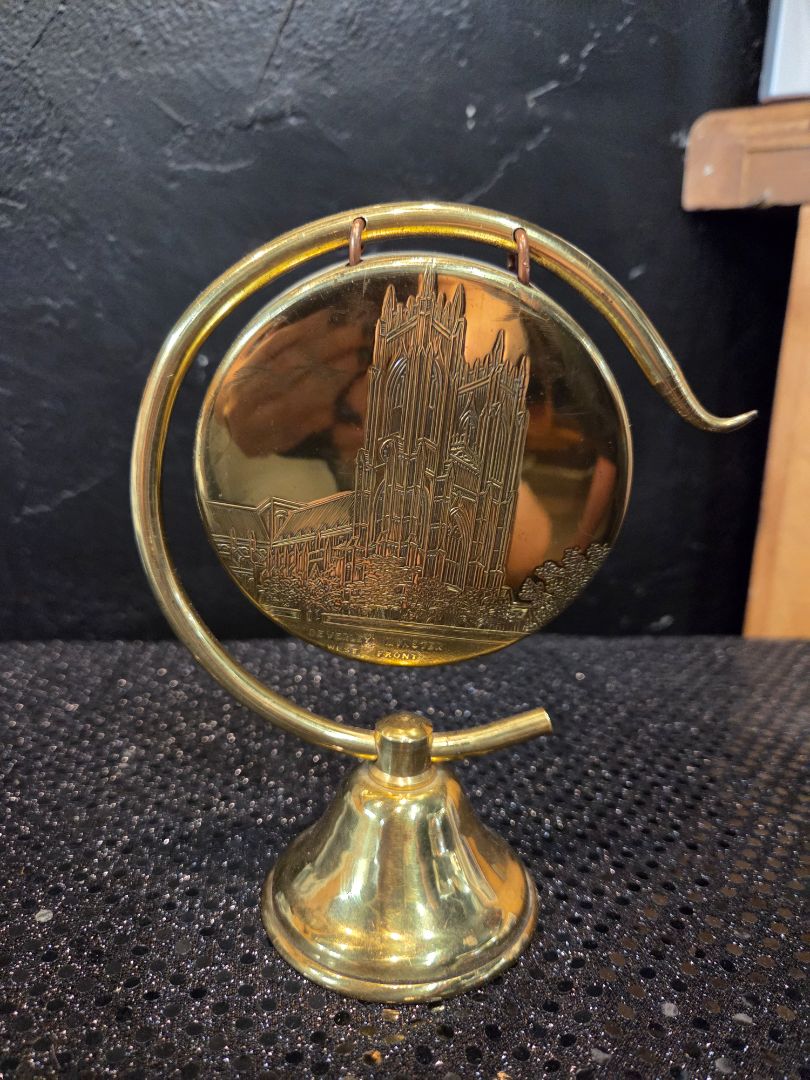 Vintage Brass Gong (as is missing Hammer)