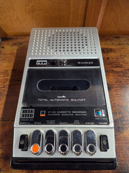 Sankyo cassette Recorder w/box