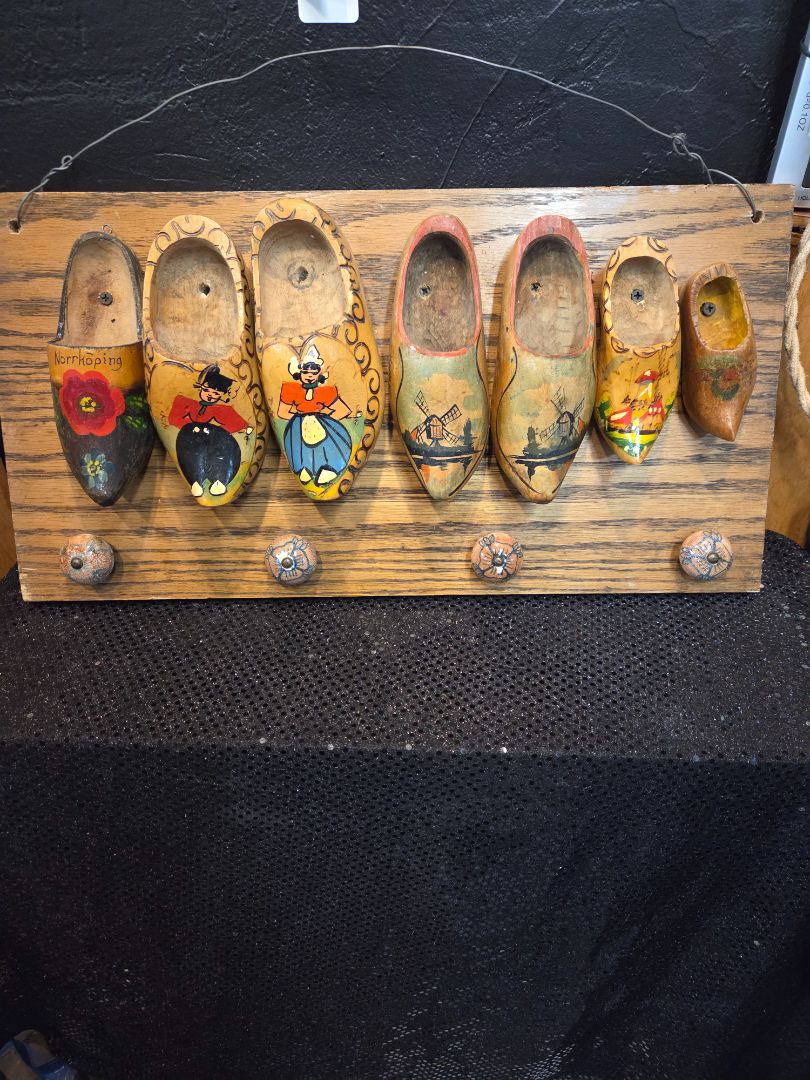 Folk Art Coat Rack