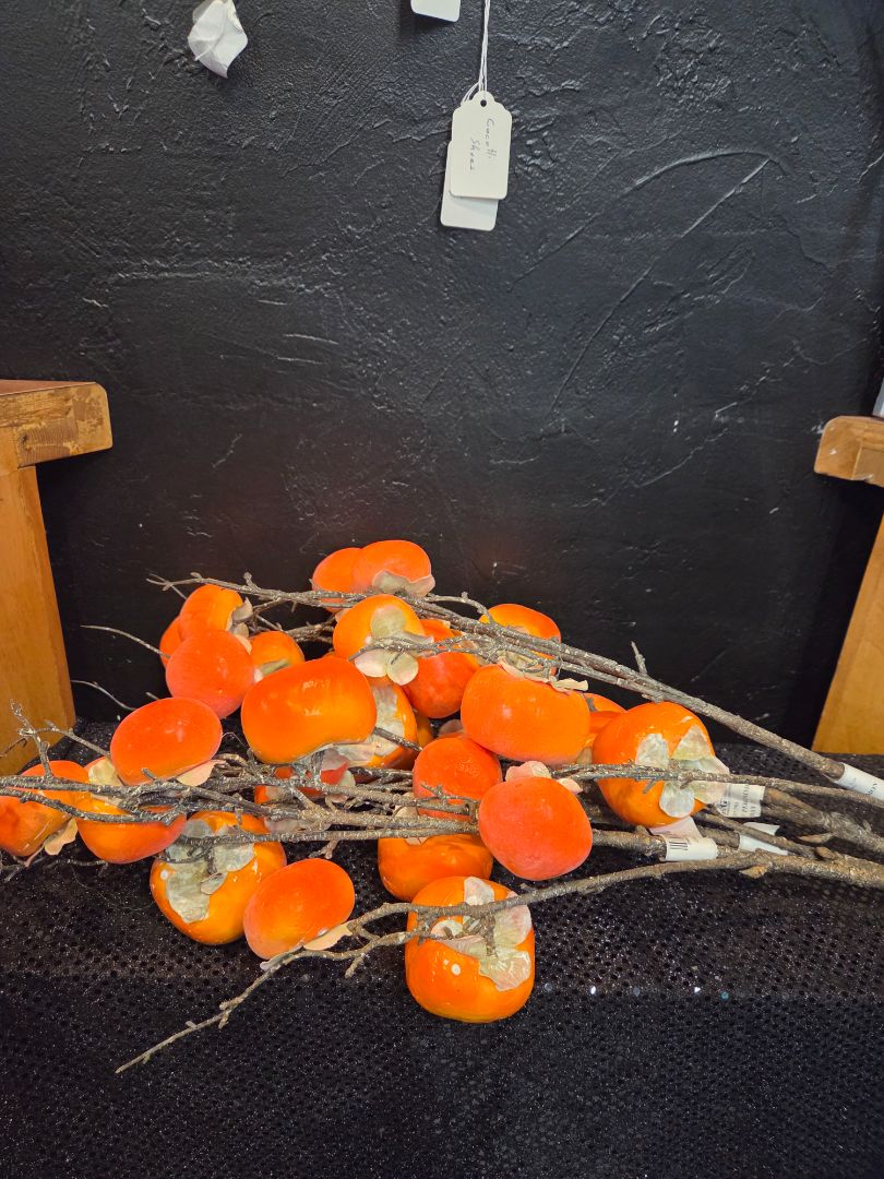 Persimmons Faux Foliage