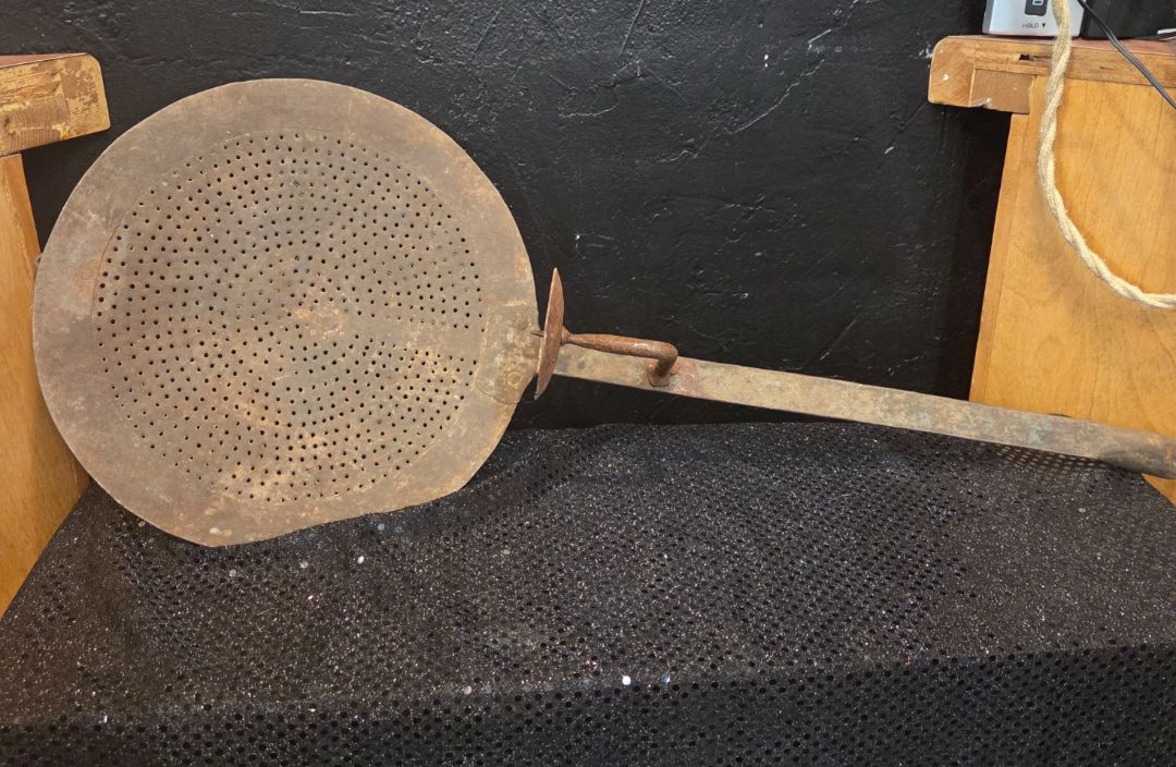 Rustic Iron Candle Holder