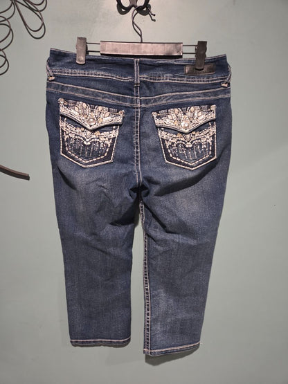 Wall Flower Capri Jeans (sz 9)