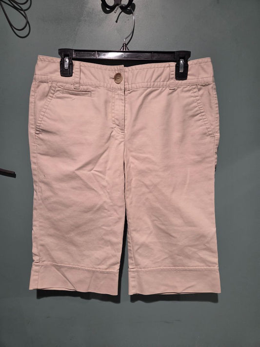 Anne Taylor Long Shorts Tan (sz 8)