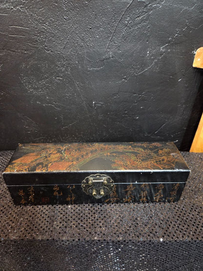Chinese Handscroll Painting in Box
