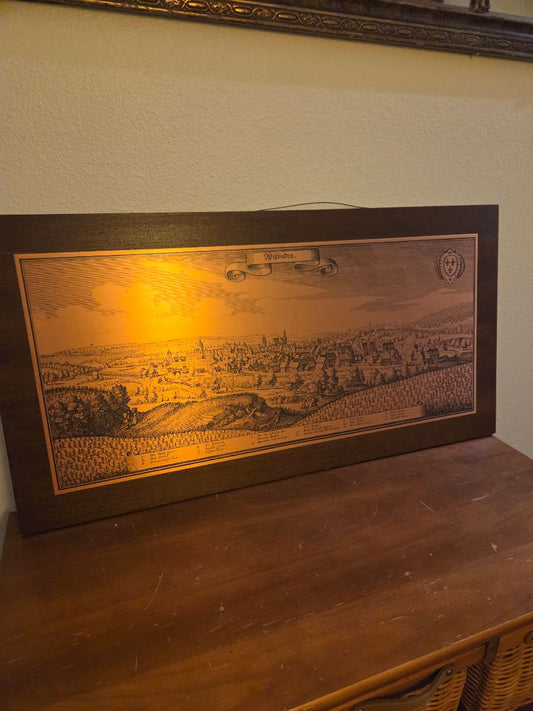 Copper Wall plaque