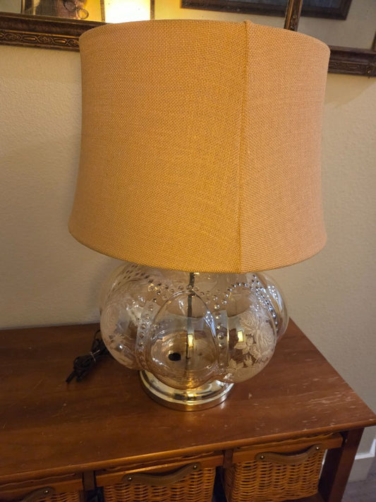 Mid Century Carl Falkenstein Beaded Bubble Lamp