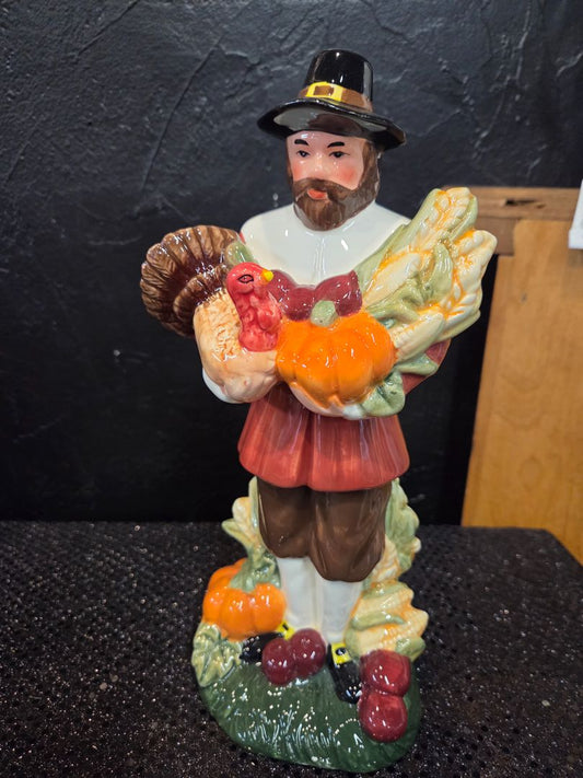 Ceramic Pilgrim Man