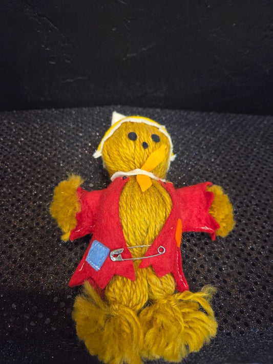 Hand Made Yarn Scarecrow