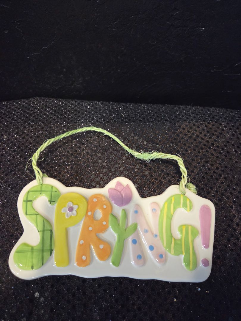 Spring Easter Sign