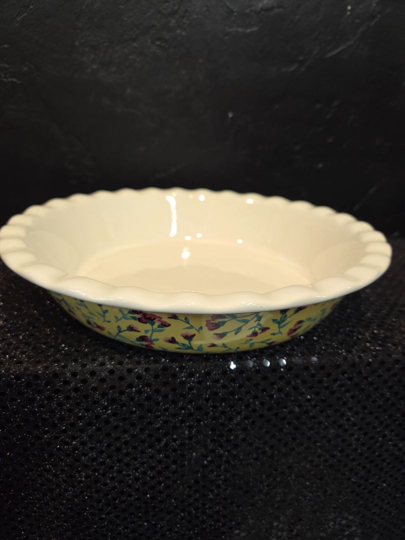 Fanci Baking Ceramic Fluted Pie Dish