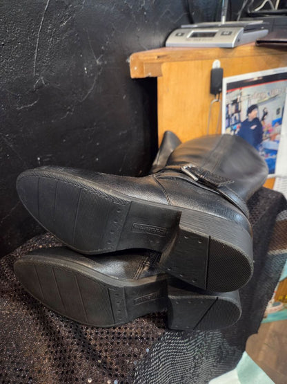 Kohls Black Boots 8.5