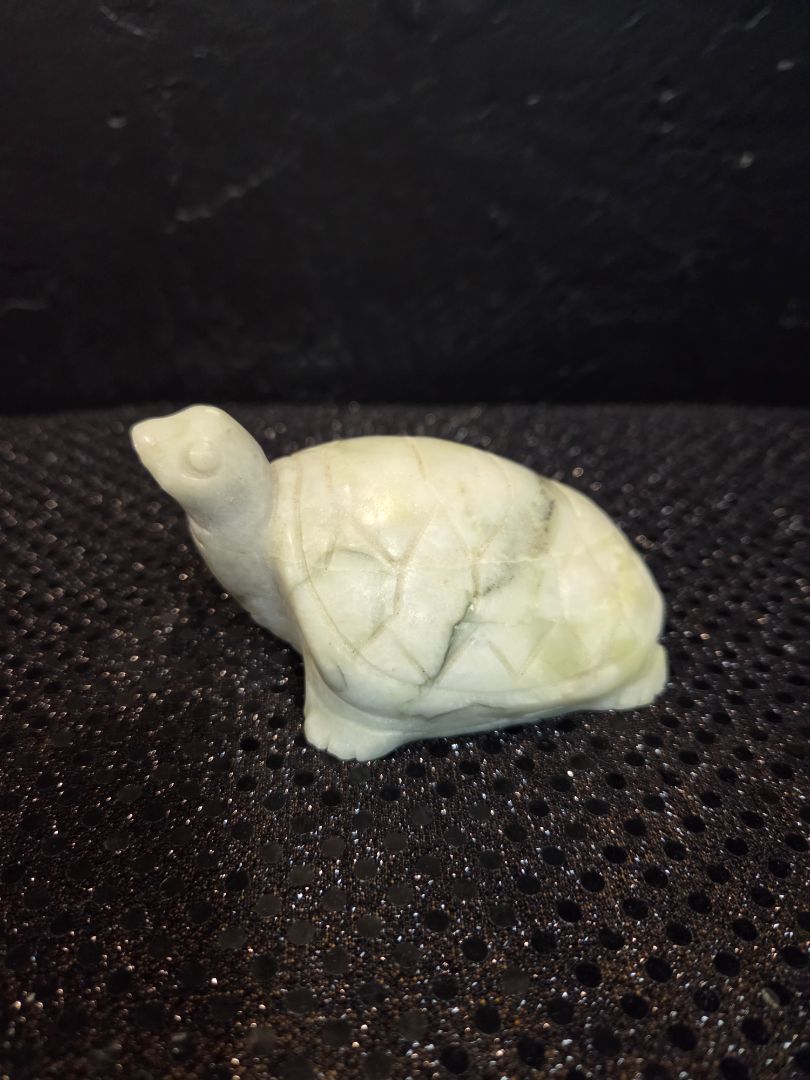 Hand Carved Jade Turtle