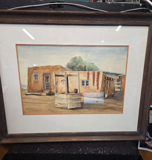Artisan-Signed Tom G. Pillsbury 1904-1990 Watercolor painting