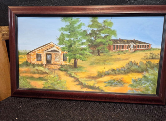 Artisan-Signed Louise Gauthier Oil Painting