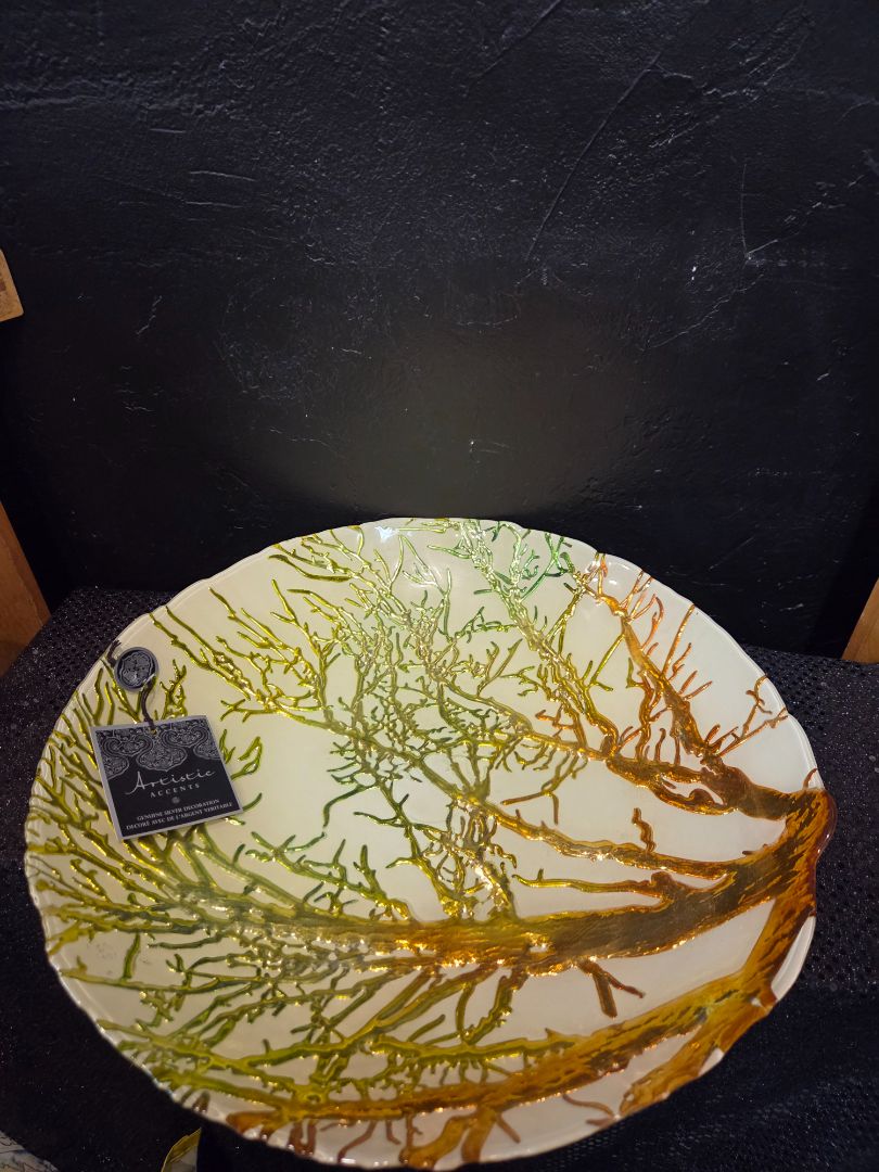 Artistic Accents Decorative Bowl Made in Turkey