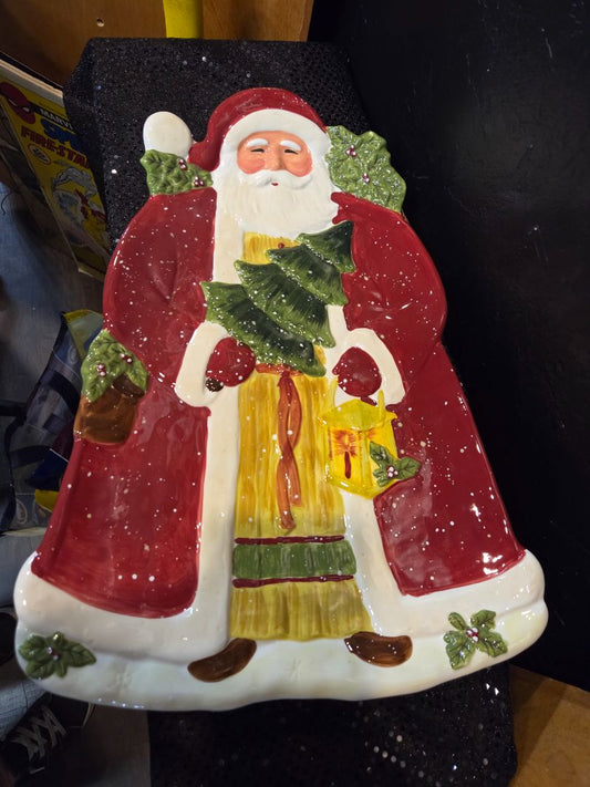 Certified International Santa Plate