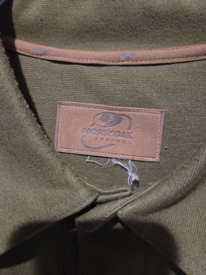 Mossy Oak Army Green Polo (sz L)