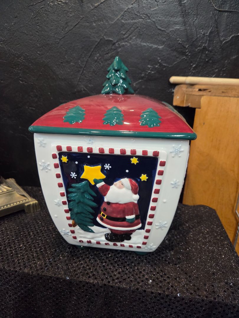 Make the Season Bright With Santa's Cookie Jar