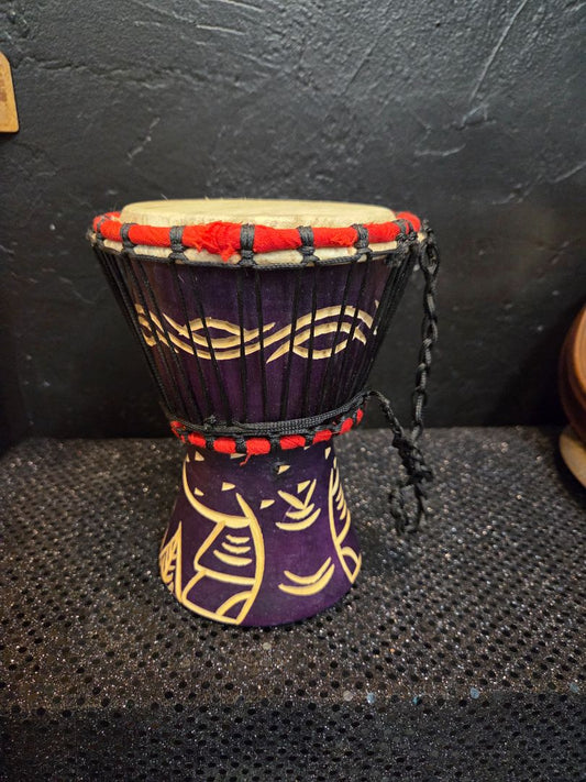 African Wooden Djembe Drum