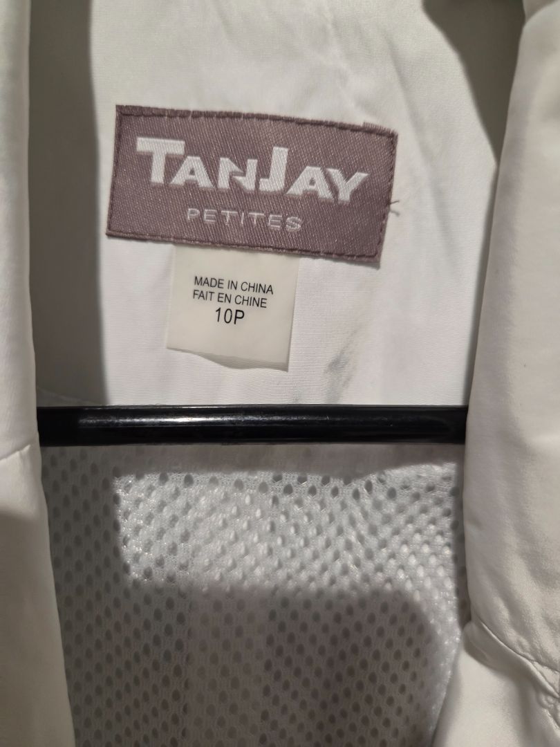 TanJay Utility Jacket White (sz 10P)