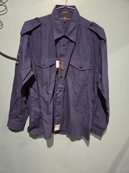 Tommy Hilfiger Long Sleeve Utility Shirt (sz L)