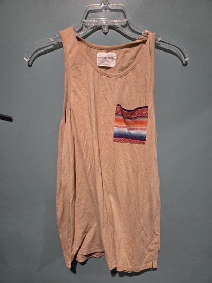On The Byas Sleeveless Shirt (sz S)