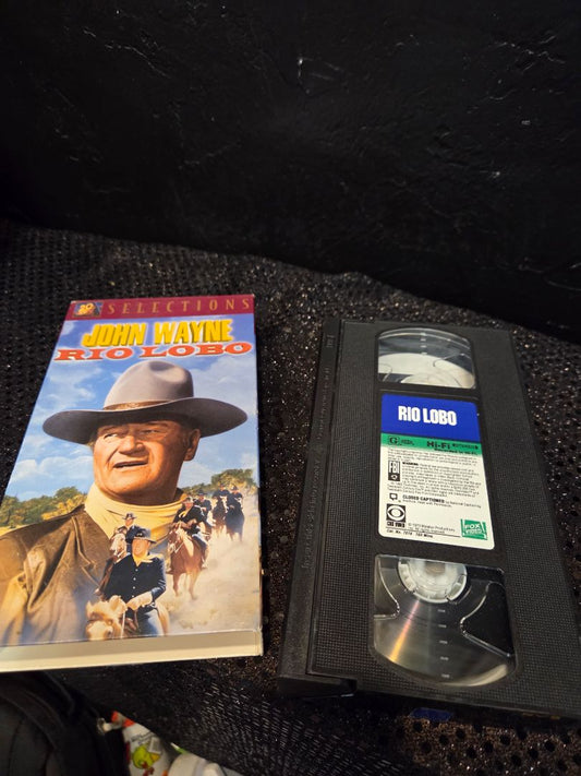 VHS John Wayne Rio Lobo