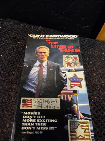 VHS In The Line of Fire