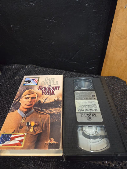 VHS Gary Cooper In Sergeant York