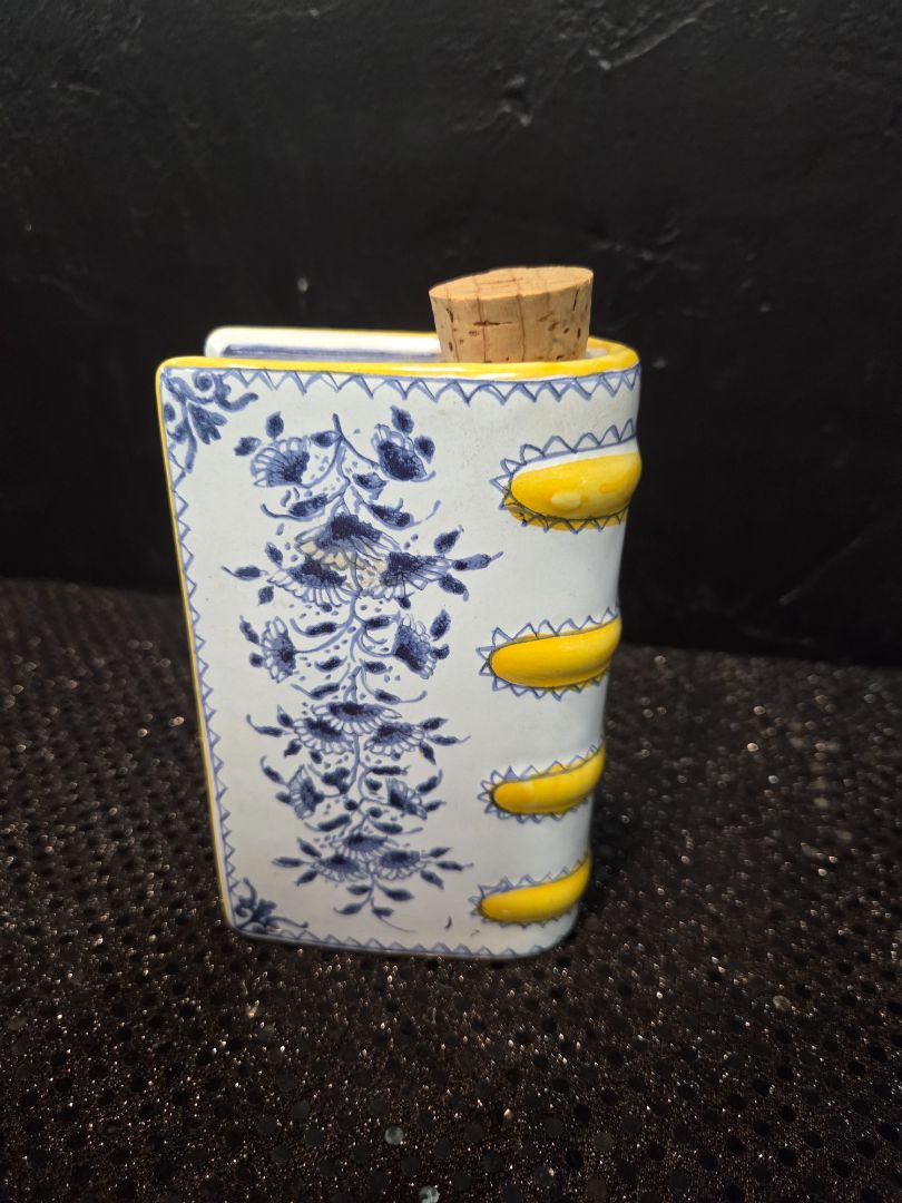 Metropolitan Museum of Art Book Whiskey Decanter Flask