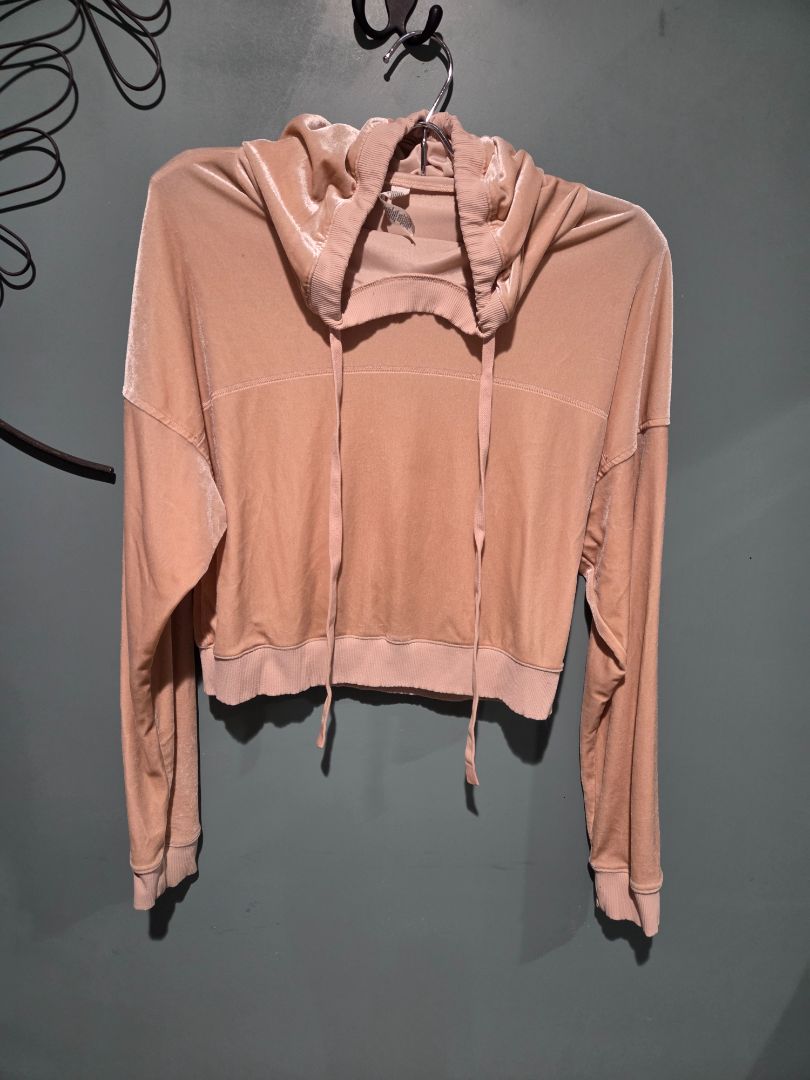 Alo Yoga Top Velour Pink