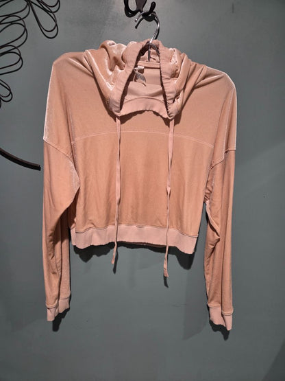 Alo Yoga Top Velour Pink