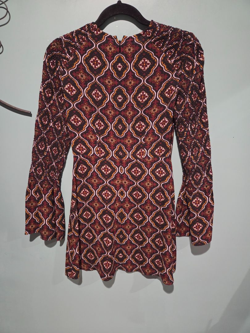 A.L.C. ALexa Kaleidoscope Print A Line Dress