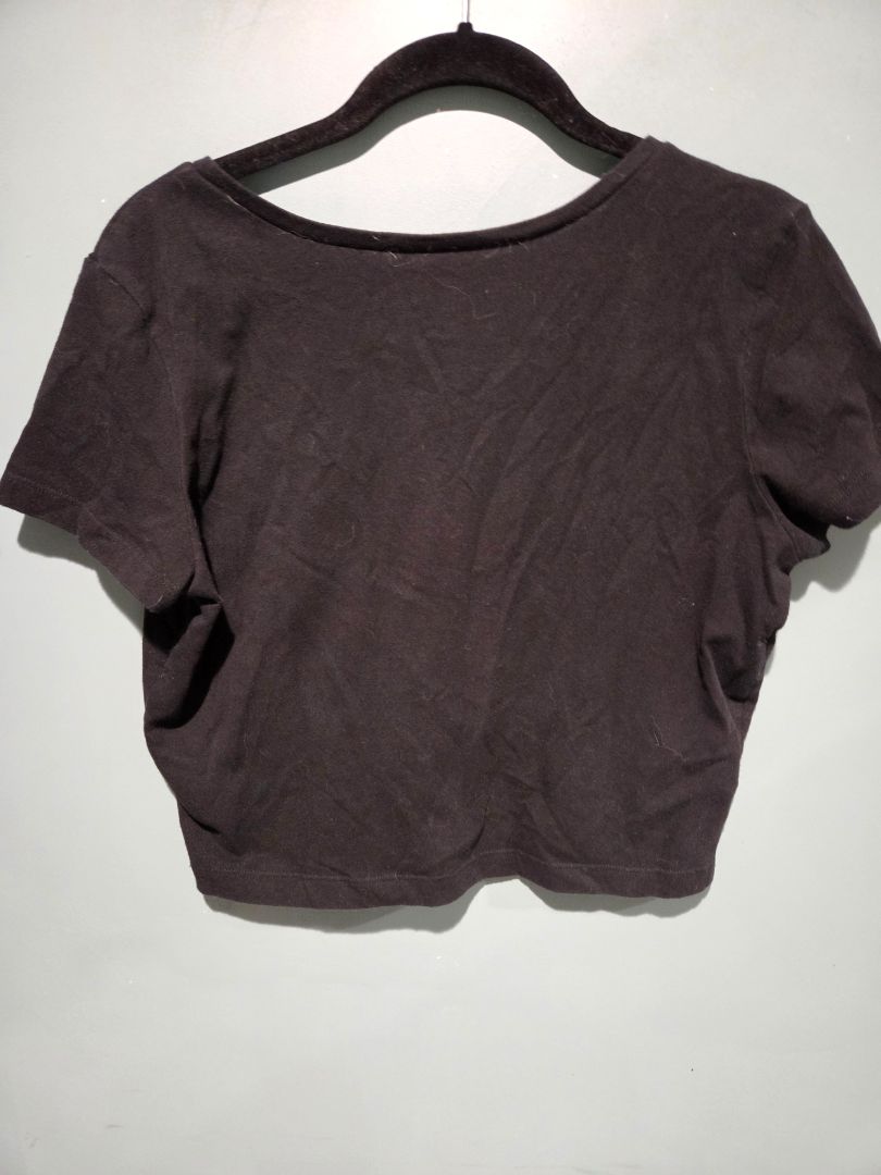 Wild Fable Black Crop Top (sz XL)