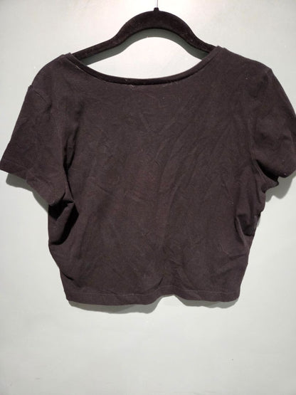Wild Fable Black Crop Top (sz XL)