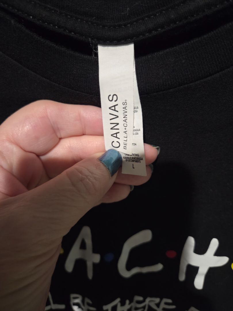 Bella Canvas "Friends" Themed Shirt