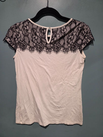 Elle White Knit Top (sz XS)