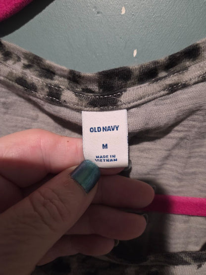 Old Navy Animal Print Dress (sz M)
