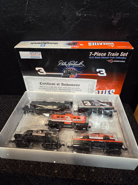 H.O. Scale Diecast Train Collection 7-Piece Set Gm and Wheaties
