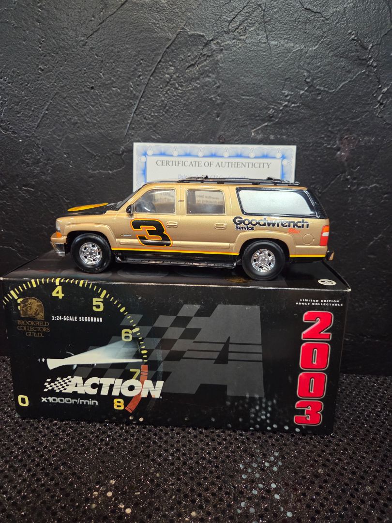Dail Earnhardt 1/24 #3 Gm Goodwrench Bass Pro Shops 1995 Suburban Bank