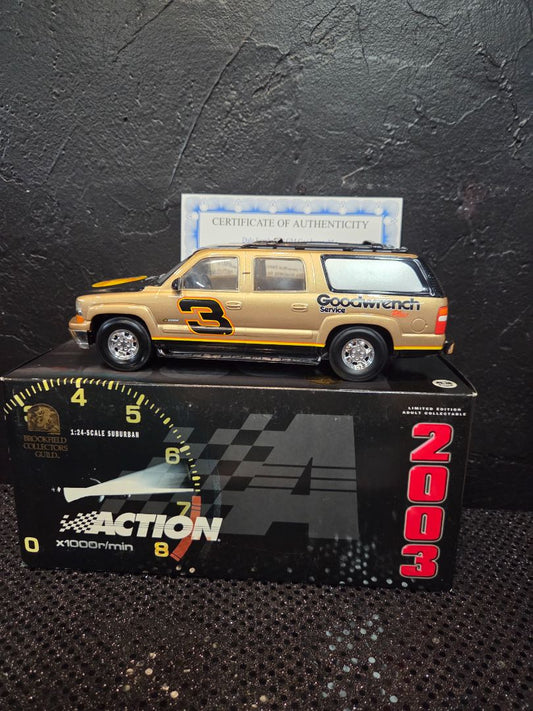 Dail Earnhardt 1/24 #3 Gm Goodwrench Bass Pro Shops 1995 Suburban Bank