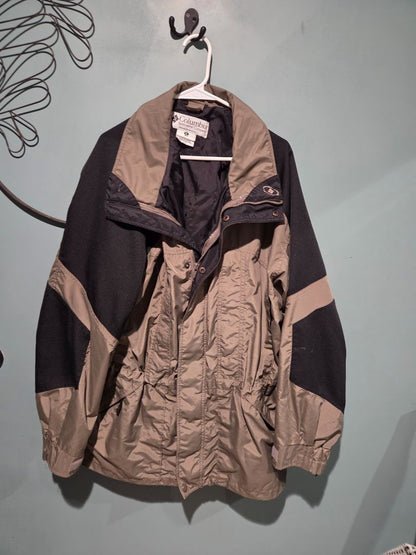 Columbia Men's Olive/Black Jacket (sz XL)