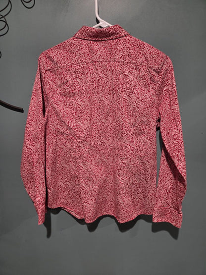 Chaps Cotton Button Down Top Women's (sz PXL)