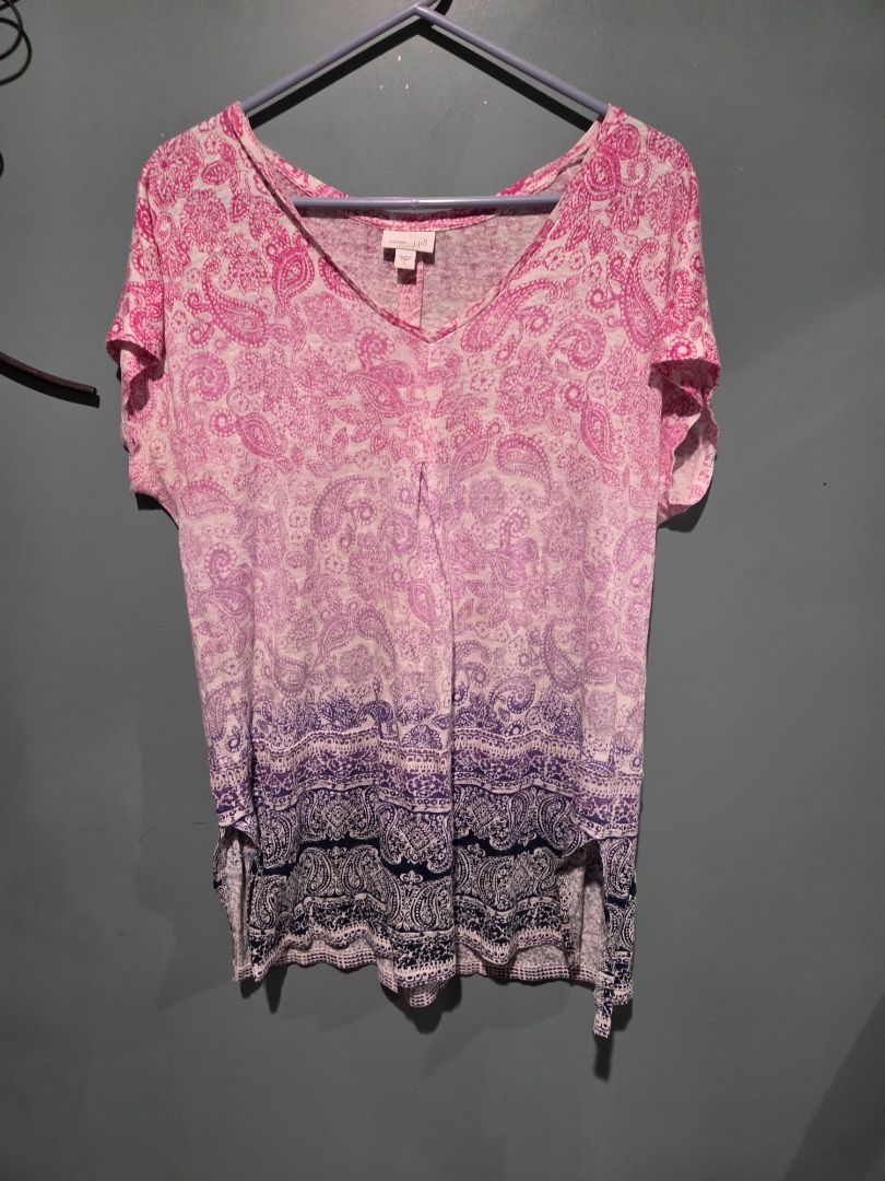 J.Jill Love Linen Women's Boho Top (sz L)