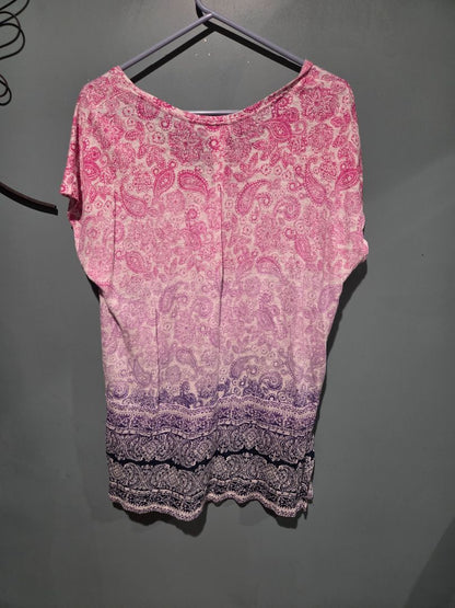 J.Jill Love Linen Women's Boho Top (sz L)