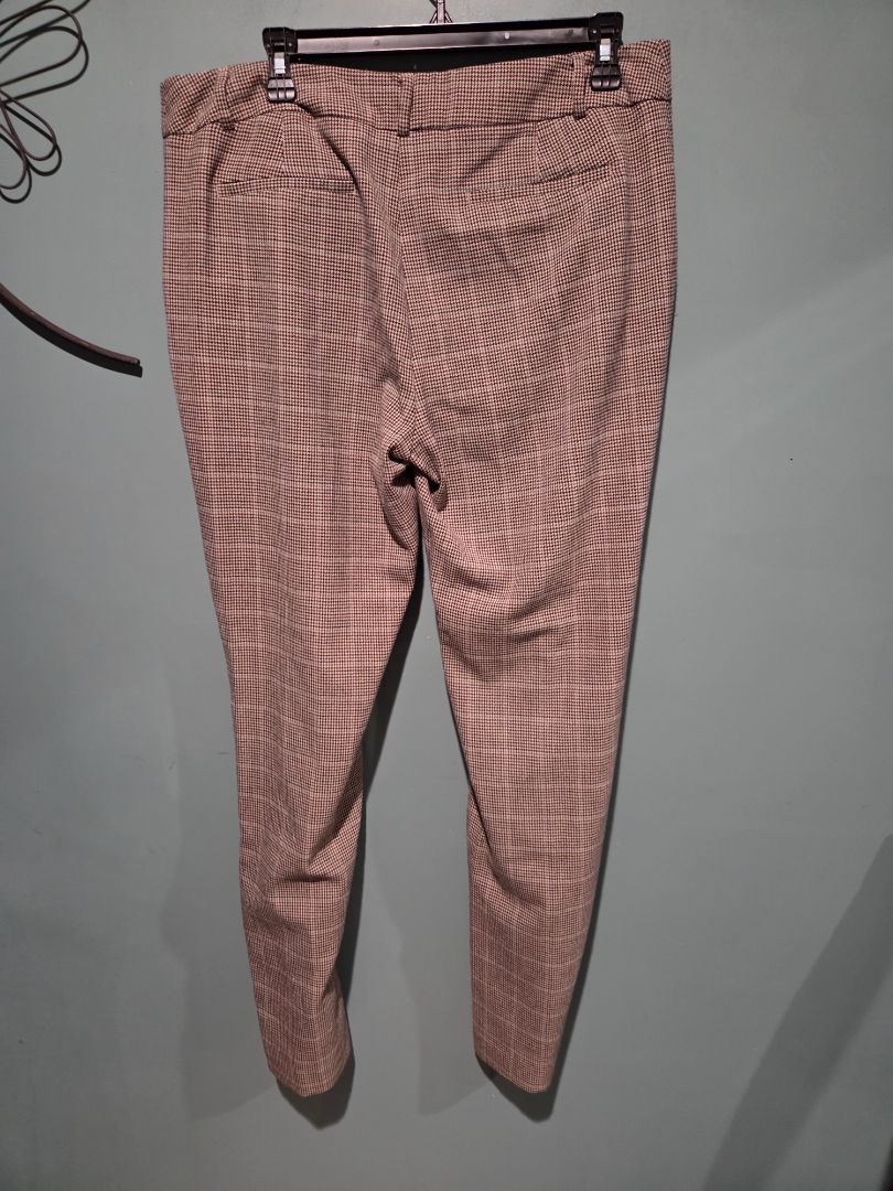 Apt. 9 Brown/Black Tweed Pants (sz 14)